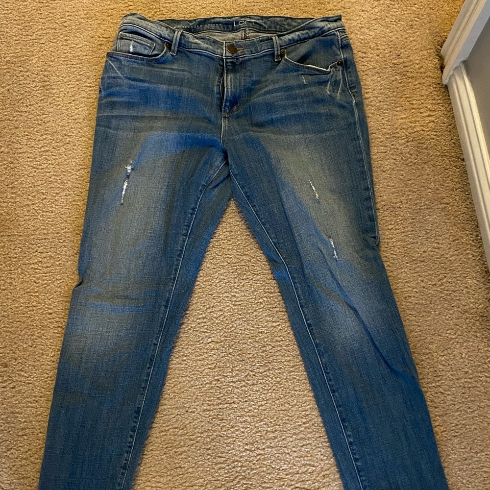 Womens cropped jeans